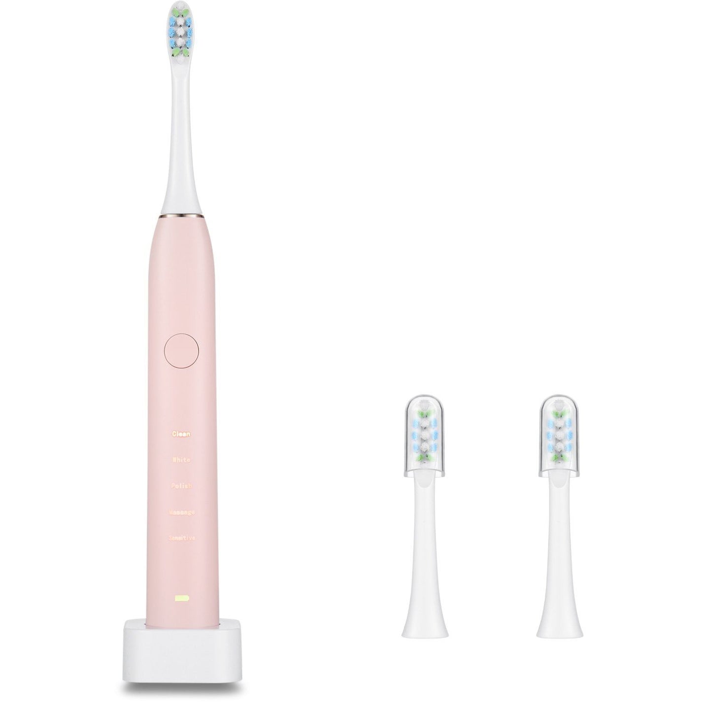 Electric Toothbrush IPX7 with Replacement Heads Set